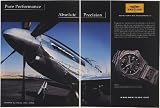 2007 Unlimited Air Racing Reno NV Airplane Breitling Aerospace Watch 2-Page Print Ad (Memorabilia) (57842)