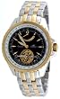 Adee Kaye Men's 35 Jewels Automatic Open Heart Tourbillon Power Reserve Watch Model AK-1097