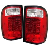 Spyder Auto Ford Ranger Red Clear LED Ta...