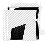 Skinomi TechSkin - Sliver Carbon Fiber Film Shield for Microsoft Xbox 360 Slim