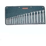 Wright Tool 958 Full Polish Metric Combination Wrenches 7mm - 24mm (18-Piece)