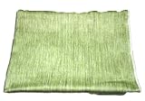 100% Alpaca Wool Baby Blanket Soft and Silky Natural Wool Dark Green Earth Tone Cream Background
