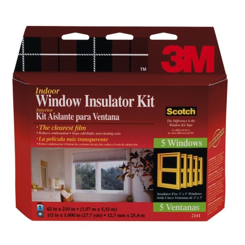 3M 2141W Indoor 5-Window Insulator Kit