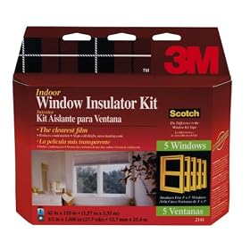3M 2141W Indoor 5-Window Insulator Kit by 3M