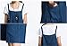 Purfeel Womens Loose Fit Denim Overall Jumpsuit