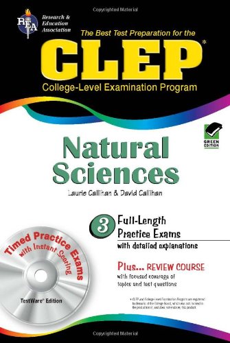 CLEP Natural Sciences w/ CD-ROM (CLEP Test Preparation)