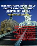  : International Register of Events and People Who Shaped Our World: International Register of Worlds Universities