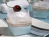 Baby Keepsake: Sweet Treats Collection Cupcake towel favor. (Set of 6)