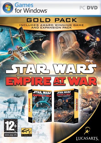 Childrens Toyshop  Third Party New : Star Wars: Empire at War - Gold Pack (PC DVD)