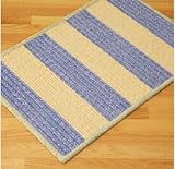 Chenille Wide Stripe Purple / Yellow Kids / Juvenile Rug Size: Square 11'