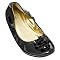 Loeffler Randall for Target® Rosette Ballet Flats - Black Patent