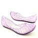 MIA Women's Jelly Bean Flat,Violet,9 M US