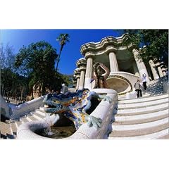 Poster 110 x 70 cm - "One of the few Gaudi houses completely open to the public, Palau Guell and its resident dragon - Bar" von Christopher Groenhout / Lonely Planet Images - auch in anderen Gr��en und als Leinwandbild erh�ltlich