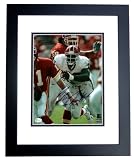 Bruce Smith Autographed Buffalo Bills 8x10 Photo BLACK CUSTOM FRAME - Hall of Famer