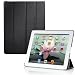 MoKo(TM) Smartshell Case for iPad 3 / The new iPad (3rd Generation) with Smart Cover Auto Wake/Sleep, Black