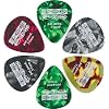 Ice Pix Stix Mini Suction Celluloid Guitar Picks Assorted Colors 6-Pack .71MM