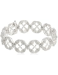 Sterling Silver Diamond Bracelet (2 cttw, J Color, I4 Clarity), 7.25"