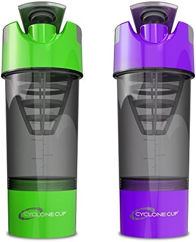 Cyclone Cup Shaker - 20oz - Green/Purple - 1 of Both