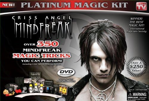 Criss Angel Platinum Magic Kit, Black