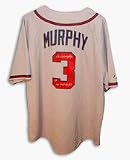 Dale Murphy Autographed Atlanta Braves Gray Jersey Inscribed with 
