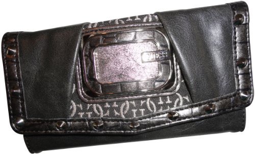 Guess Wallet Sylvie Slg Black (Charcoal)