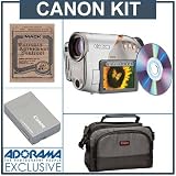 Cheap Canon HR-10 HD High Definition AVCHD DVD Camcorder Kit With Spare Battery,Carrying Case, Mack 4-YR Extended Digital Video Warrenty