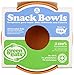 Green Eats 4 Pack Snack Bowl, Orange
