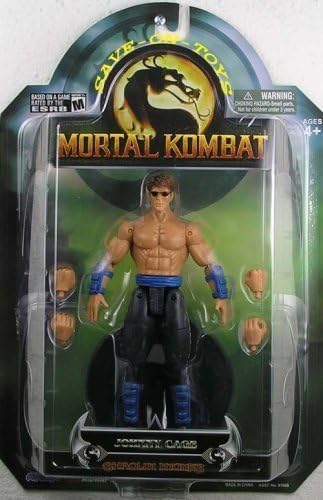 Mortal Kombat Shaolin Monks Series 3 Action Figure Johnny Cage by Jazwares, Inc.