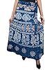 Womens Long Wrap Around Indian Skirt Cotton Designer Wrap India Clothing