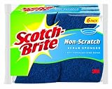 Scotch-Brite Non-Scratch Scrub Sponge, 526, 6 Sponges