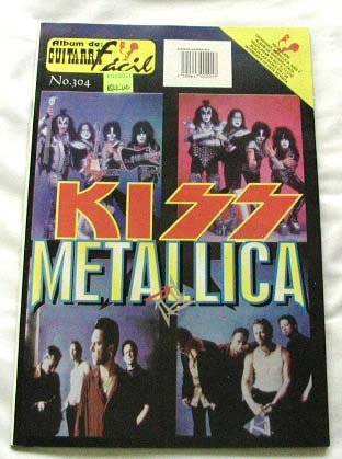 Kiss Metallica Album de Guitarra Facil (number 304)