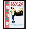 Pinnacle 18-inch-by-24-inch Square Poster Frame, Black