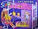 Barbie STACIE 3 in 1 Bunk Bed - Bed, Desk & Closet (1993 Arcotoys, Mattel)
