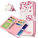 UNEXTATI Galaxy S6 Edge ケース 高品質 PUレザー 手帳型ケース 保護カバー カード収納 液晶保護 防塵 Samsung GalaxyS6 Edge 用 Case Cover 