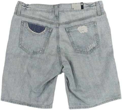 Tommy Hilfiger Women's Rip &amp; Repair Boyfriend Denim Shorts
