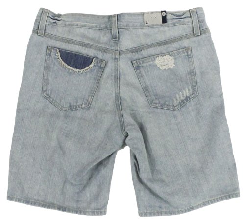 Tommy Hilfiger Women's Rip &amp; Repair Boyfriend Denim Shorts