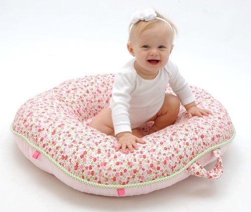 Pello Luxe Portable Baby Floor Pillow Choose Color Happy Girl
