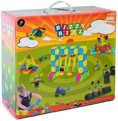 Bizzy Bitz Building Toy = Playground Set 350 Pieces by Bizzy Bitz