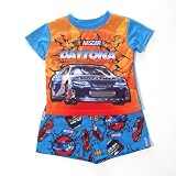 NASCAR Daytona Tattoo PJ Set (Print Shorts), Available in Multiple Sizes