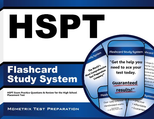 hspt flashcard study system hspt exam practice questions  review for the high school placement test cards