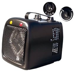 Dayton 3VU37 Electric Heater Has 2 Power Settings