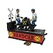 Railroad Handcar Collectors' Die Cast Iron Mechanical coin Bank