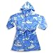 Tag Apparel - Girls Fleece Clouds Robe, Blue
