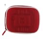 rooCASE (Med Nylon Red) Hard Shell Case with Memory Foam for Casio Exilim EX-Z60 6MP Digital Camera Black