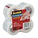 Scotch Tear-By-Hand Packaging Tape  1.88 in x 50 yds 4 rolls per pack