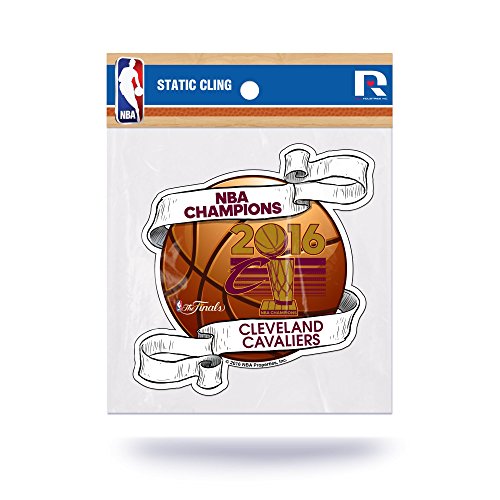 NBA Cleveland Cavaliers 2016 Champions Die Cut Static Cling with Logo Cut Out