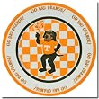 University of Tennessee Melamine Plates Set of Four