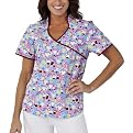 ADAR Asian Style Mock-Wrap Top - Heart To Heart