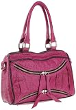 Treesje  Asher Mini Satchel,Berry Dakar,One Size thumbnail