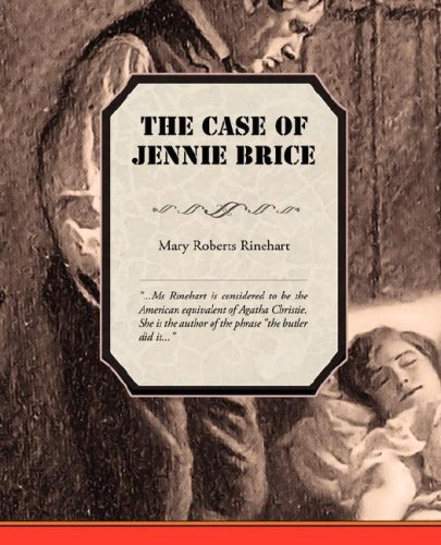 The Case of Jennie Brice under Rinehart, Mary Roberts in The Books Store